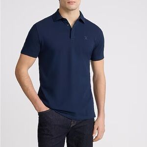 EXPRESS Polo Navy Blue Shirt Short Sleeves Size XXL NEW